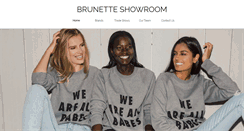 Desktop Screenshot of brunetteshowroom.com